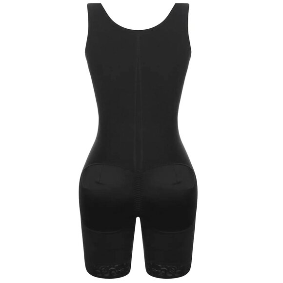 Underbust Front Zipper Post Surgery Tummy Control Fajas Colombianas Shapewear - Picture 6 of 7